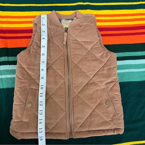 Telluride Clothing Toddler 4T Brown Quilted Vest Kids - Picture 4 of 7
